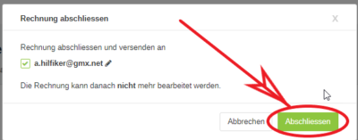 Abschliessen